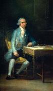 Retrato de Francisco de Saavedra y Sangronis Secrario de Estado de Espana Francisco de Goya